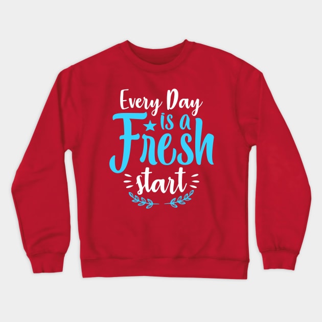 Fresh Start Crewneck Sweatshirt by Madhav